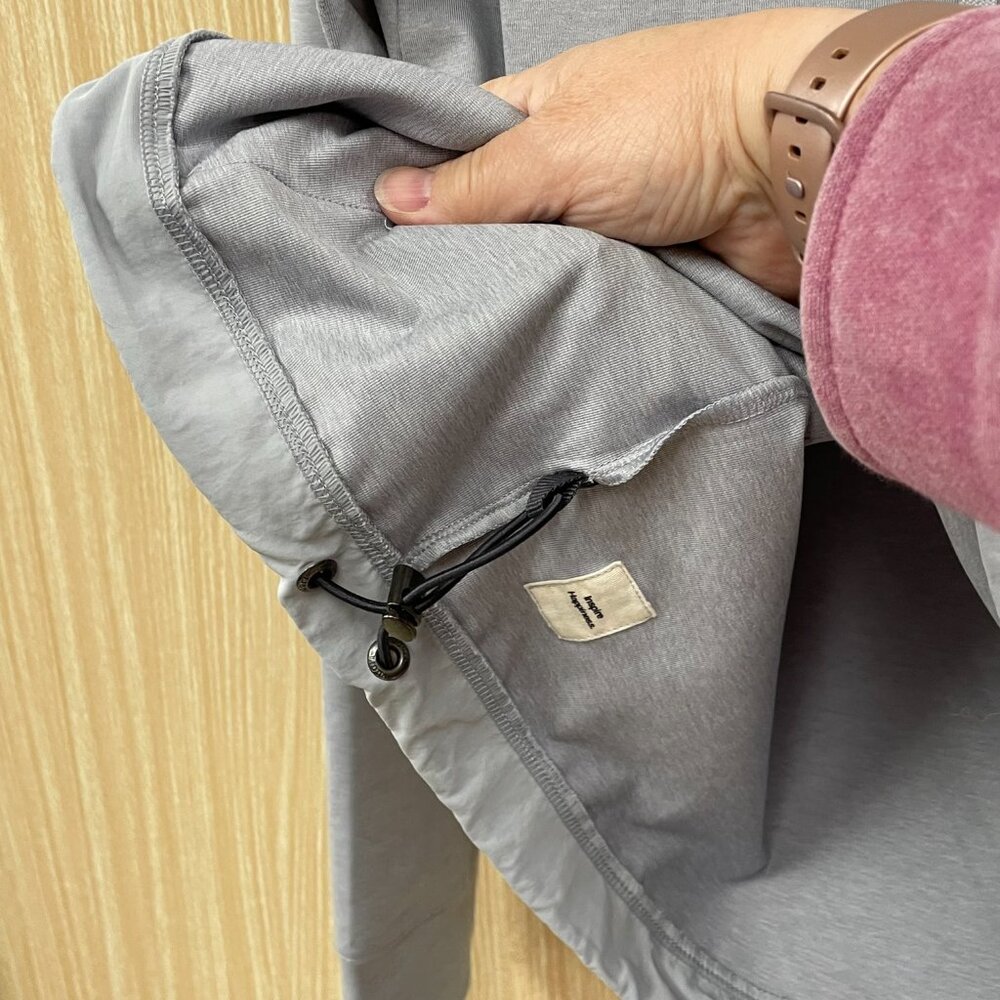 Men's Vuori Sunday Element Gray Hoodies Size Small - Picture 5 of 6
